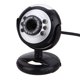 thumbnail image 2 of Hd Mini Webcam Cámaras De Computadora De 360 ​​​​Grados Usb 2.0 6 Led Hd Webcam Con Micrófono Para Pc Laptop Video Recording Web Camera Kearding EL010546-00, 2 of 4