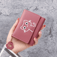 thumbnail image 4 of Petit Porte-Monnaie animal Mignon Sac à Cartes Multi-Fonction Mode Coréenne mini Portefeuille, 4 of 5