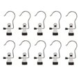 thumbnail image 1 of Hanger with clip Stainless steel 10-pack, 1 of 5