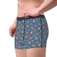 thumbnail image 3 of Wukai Dachshund Dog Puppy Print Men’s Underwear Breathable Boxer Briefs,&nbsp;Moisture Wicking & Breathable-, 3 of 7