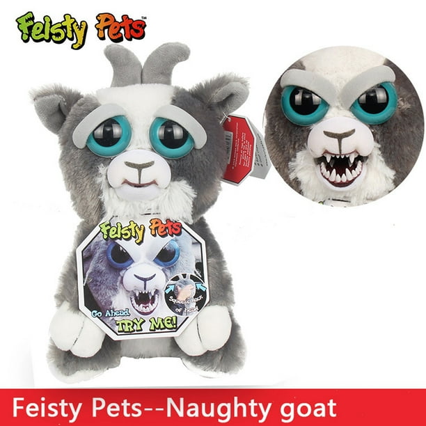 Children's Gift Feisty Pets Prank Trick Toy Stuffed Plush Dolls Squeeze Toys - Walmart.com