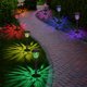 thumbnail image 5 of Lámpara de exterior Outdoor Solar Pathway Lights 6pack LED Lámpara de césped IP44 Resistente al agua Anochecer al amanecer Paisaje Spike Lighting para Patio Patio Calzada Decoración de jardín Tomshine Lámpara de exterior, 5 of 7