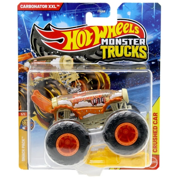 Hot Wheels Snack Pack Carbonator XXL Diecast Car (Orange)