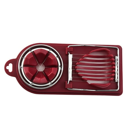 

Multifunctional Egg Cutter Stainless Steel Egg Slicer Section Cutter Mold Flower Shape Luncheon Meat Cutter Kitchen Gadgets