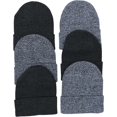 thumbnail image 6 of Men's Pack of 6 Soft Stretchy Beanies, 6 of 7
