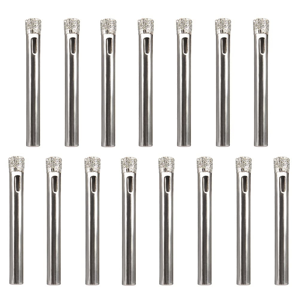 15 Pcs Diamond Drill Bit Set, 5mm Small 