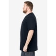 thumbnail image 3 of Boulder Creek By Kingsize Men's Big & Tall Heavyweight Longer-Length Pocket Crewneck T-Shirt, 3 of 5