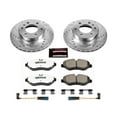 thumbnail image 3 of PowerStop Front Z36 Truck & Tow Carbon-Fiber Ceramic Brake Pad and Drilled and Slotted Rotor Kit Fits: DODGE MERCEDES-BENZ Select Models K6236-36, 3 of 9