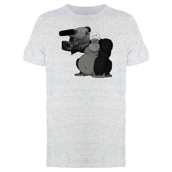 Gorilla With Expensive Camera Tee Men's -Image by Shutterstock