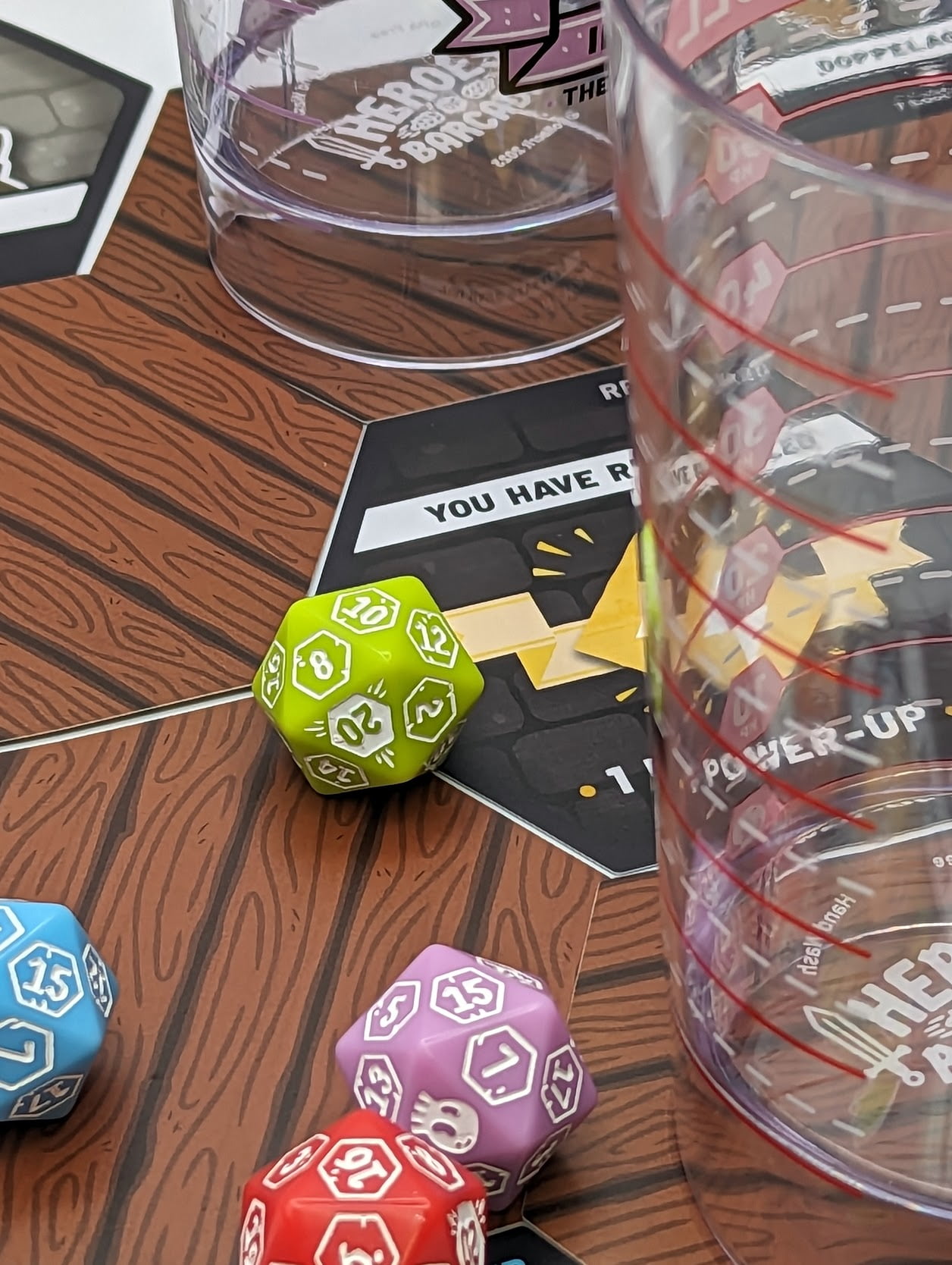 Rollacrit: Heroes of Barcadia Board Game: a Dungeon Exploration Drinking Game