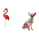 thumbnail image 5 of Estatua de estaca de jardín,Adorno de flamenco para jardín,patio,porche,Estatua de flamenco,estatuilla,escultura,exterior,playa,Figura decorativa,Estatua de perro coleccionable,decoración de, 5 of 8