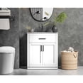 thumbnail image 2 of Elegant Kitchen and Bath Alden 30 inch Single Bathroom Vanity in White, 2 of 10
