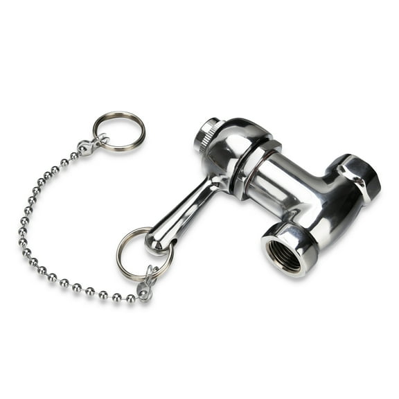 Watflow Self-Closing Heavy Duty Shower Valve with Pull Chain, Chrome