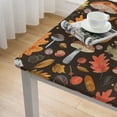 thumbnail image 5 of Acheng Leaves Mushrooms Outdoor Fitted Tablecloth 100% Polyester Fiber 46*46, 5 of 8