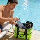 thumbnail image 5 of Mesh Bag With Handles Beach Bag Large Capacity Toy Storage Bag Bathroom Toiletries And Swimming Bag, 5 of 6