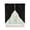 Black, variant on Sage Green Swag Valances for Windows, Farmhouse Sage Green Decor Rod Pocket Sheer Valances for Large Windows, Swag Toppers Light Filtering for Kitchen Living Room 2 Panels 36''x63''