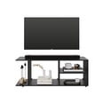 thumbnail image 2 of Entertainment Center with 4 Spacious Shelves / Modern Design for Living Space, 2 of 4