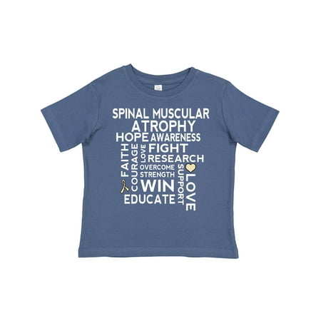 

Inktastic Spinal Muscular Atrophy SMA Awareness Gift Toddler Boy or Toddler Girl T-Shirt