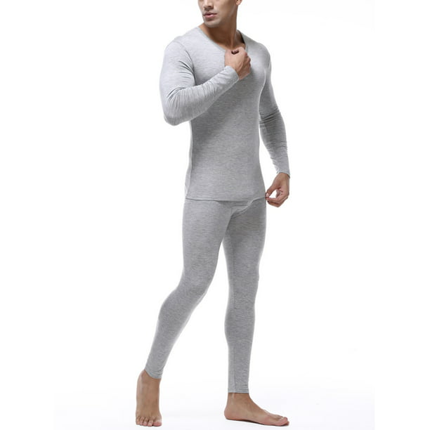 NEWTECHNOLOGYY - Men's Ultra Soft Thermal Underwear 2Pcs Long Johns ...