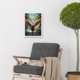 thumbnail image 2 of Library Book Fairy Rainbow Wings Artwork Framed Wall Art Print A4, 2 of 4