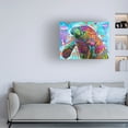 thumbnail image 2 of Canvas Wall Art - Dean Russo 'Manatee' Wall Art for Living Room, Bedroom, or Office Décor by Trademark Fine Art - 24 x 18 Inches, 2 of 4