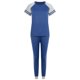 thumbnail image 5 of Puntoco Jersey de manga corta con retazos para mujer, conjunto de tops y pantalones de ocio, liquidación Puntoco Puntoco-7362, 5 of 9