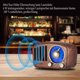 thumbnail image 5 of Altavoz Bluetooth con radio retro - Radio FM en nogal, estilo retro clásico, refuerzo de graves, gran volumen, conexión inalámbrica Bluetooth 5.0, 5 of 6