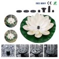thumbnail image 4 of Solar Water Fountain Floating Landscaping Outdoor Water Feature Garden Fountain Pool Water Feature 7V1.2W (Lotus Shape), 4 of 7