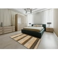 thumbnail image 4 of Ahgly Company Indoor Rectangle Abstract Brown Abstract Area Rugs, 2' x 5', 4 of 6