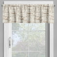 thumbnail image 2 of Ambesonne Cream Umber Window Valance, Americano Coffee, 54" X 18", Umber and Cream, 2 of 5