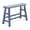 Blue, variant on Sunny Designs Marina 24" Mahogany Wood Bench in Beach Pebble Beige