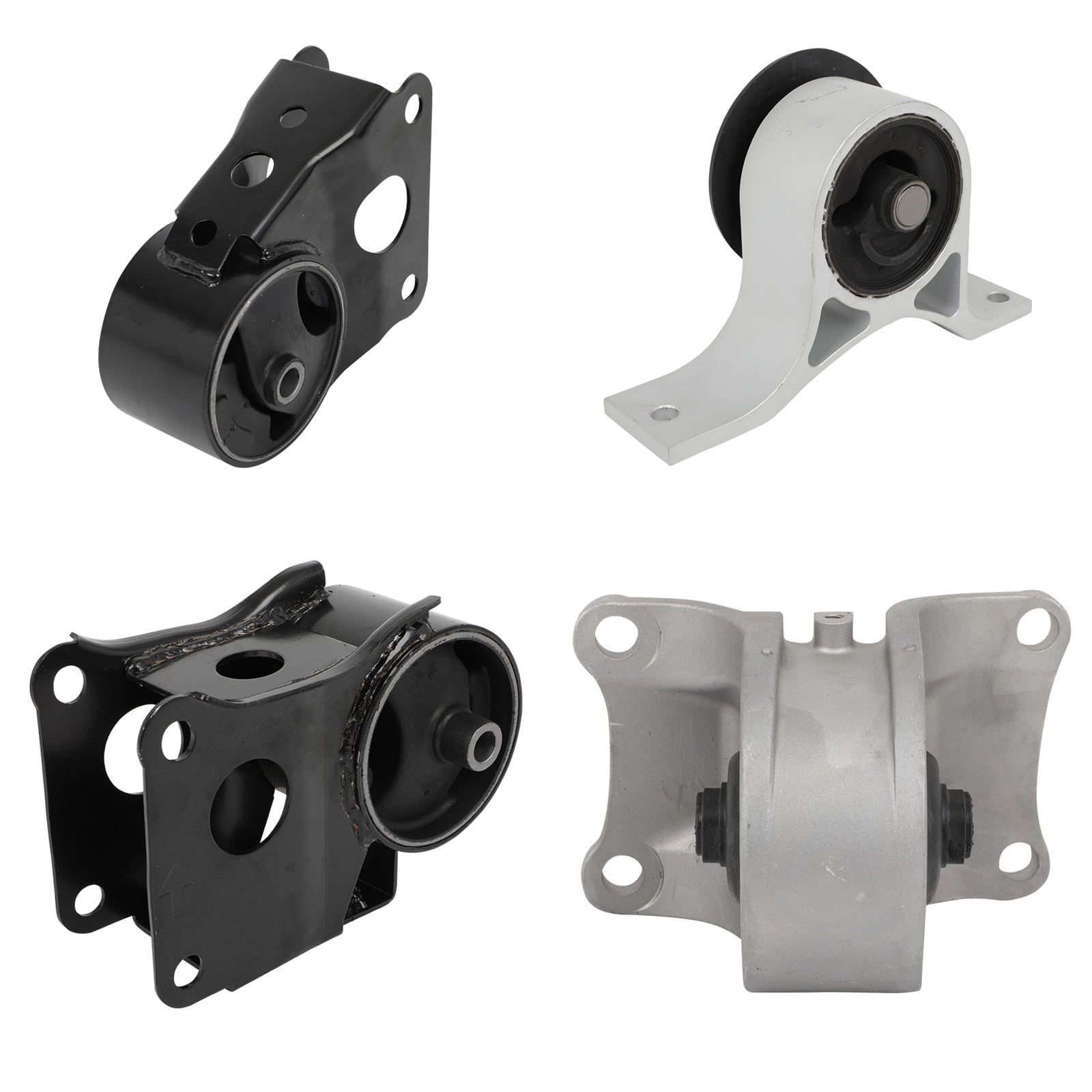 ECCPP Engine Motor Mount and Transmission Mount Kit Fit For Nissan Altima 2002 2003 2004 2005 2006 L4 2.5L, Automatic Transmission A7340 A7341 A7342 A7343