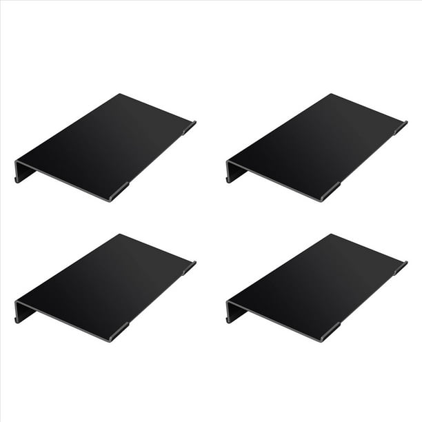 4X Soporte de Teclado de Computadora de Acrílico para Escritorio, Elevador de Inclinación de Teclado, Soporte de Teclado para Escritorio, Elevador de Teclado de Escritorio
