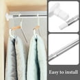 thumbnail image 2 of Eease 50cm to 50cm Adjustable Stainless Steel Shower Curtain Rod, 2 of 6