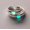1pair, variant on Couple Rings with Oil Dripping Adjustable Alloy Matching Fashion Personality Rings for Him and Her Glow Rings Set for Women and Men Anniversary Jewelry