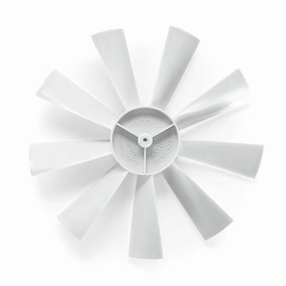 Camco Camper/RV Replacement Vent Fan Blade | Compatible with 3/32-Inch Round Bore & 1/8-Inch D-Bore Motor Shafts (40428)