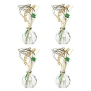 Hosley Glass Diffuser Bottles with Reeds, No Oil Included, Ideal Home Decor and Birthday Gifts for Women, Perfect Room Decor for Weddings, Spa, Meditation, Bathroom