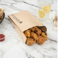 thumbnail image 3 of Bag Tek Kraft Paper Printed Foil Bag - Qt. Size, Bon Appetit - 5 1/2" x 3 1/4" x 12" - 100 count box, 3 of 10