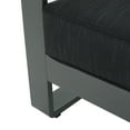 thumbnail image 6 of Coral Bay Outdoor Gray Aluminum 7 Piece Sofa Chat Set with Fire Table, 6 of 11