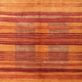 thumbnail image 1 of Ahgly Company Indoor Square Contemporary Neon Red Abstract Area Rugs, 3' Square, 1 of 6
