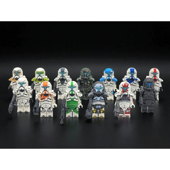 Star Wars Delta Squad Clone Commandos Assortment 13x Minifigures Set