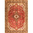 thumbnail image 1 of Ahgly Company Indoor Rectangle Medallion Orange Traditional Area Rugs, 8' x 12', 1 of 1