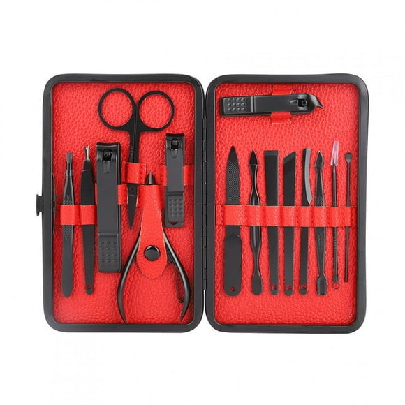 Manicure Set, 15 Piece Stainless Steel Manicure Pedicure Set, Professional Pedicure Kit With Portable Travel Case, For Men And Women