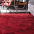 thumbnail image 2 of nuLOOM Gol Hand Tufted Wool Floral Area Rug, 8' 3" x 11', Red, 2 of 5