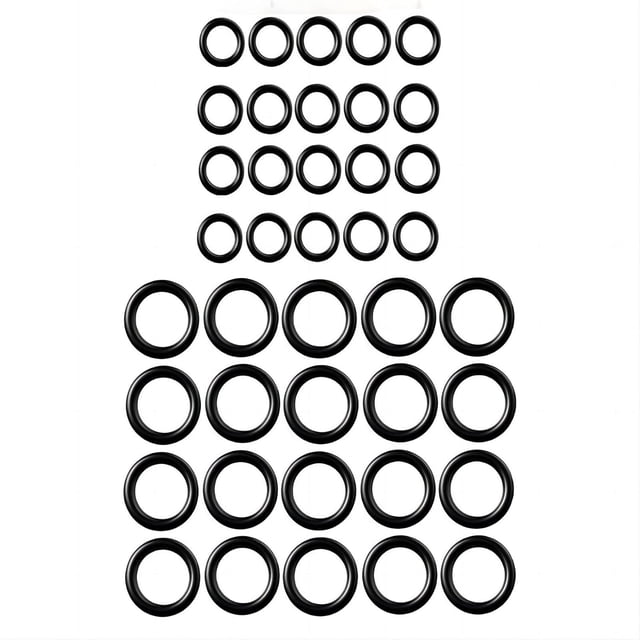 Yazoeia Pressure Washer O-Rings, 1/4 M22 3/8 Quick Coupling Sealing Rings, Set of 40 (3/8 (40 Pieces)) CJC912-185595