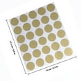 thumbnail image 2 of Houderco 5Ud Pegatinas Raspa Y Gana En Dorado Para Uso En Eventos Y Anotaciones, 2 of 7