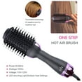 thumbnail image 3 of Hair Dryer Brush, Hot Air Brush Hair Dryer Styler & Volumizer Brush Blow Dryer Styler, Negative Ion Ceramic Blow Dryer Brush, One Step Hair Dryer & Styler, 3 of 5