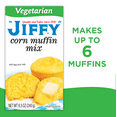 thumbnail image 3 of "JIFFY" Vegetarian Corn Muffin Mix, 8.5 oz Box, 3 of 13