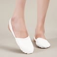 thumbnail image 2 of MUXiin Half Soles Dance Shoes Women Men Canvas Lyrical Pirouette Ballet Shoes Turners Dance Shoes for Contemporary, 2 of 4