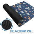 thumbnail image 6 of Long Mouse Pads for Desk,Dark Blue Princess Fairy Forest Pattern Desk Mats on Top Of Desks, Desk Mouse Pad Extra Large with 3mm Non-Slip Base and Stitched Edge for Gaming,Office,Work,Home 35.4"x15.7", 6 of 6